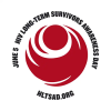 Logotipo del Día de los Sobrevivientes del VIH a Largo Plazo.