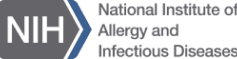NIH National Institute of Allergy and Infectious Diseases (NIAID) logo.