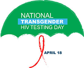 National Transgender HIV Testing Day (NTHTD) logo