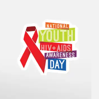 Youth HIV & AIDS Awareness Day logo.