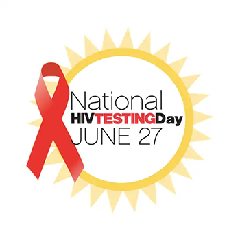 Logotipo de el Día Nacional de la Prueba del VIH.