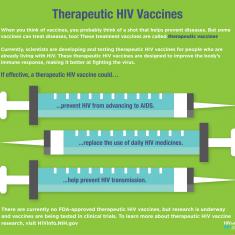 Therapeutic HIV Vaccines. Therapeutic HIV Vaccines.