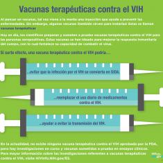 Vacunas terapéuticas contra el VIH. Vacunas terapéuticas contra el VIH.