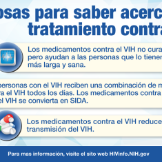 Del tratamiento del VIH. Del tratamiento del VIH.