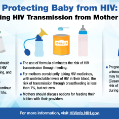 Learn about ways to prevent perinatal transmission of HIV.
