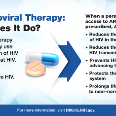 Antiretroviral therapy  (ART) is the daily use  of a combination of HIV  medicines to treat HIV.  ART saves lives,  but does not cure HIV.