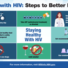 Staying Healthy With HIV.