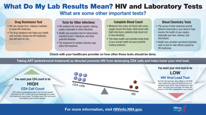 What Do My Lab Results Mean? HIV and Laboratory Tests What are some other important tests?