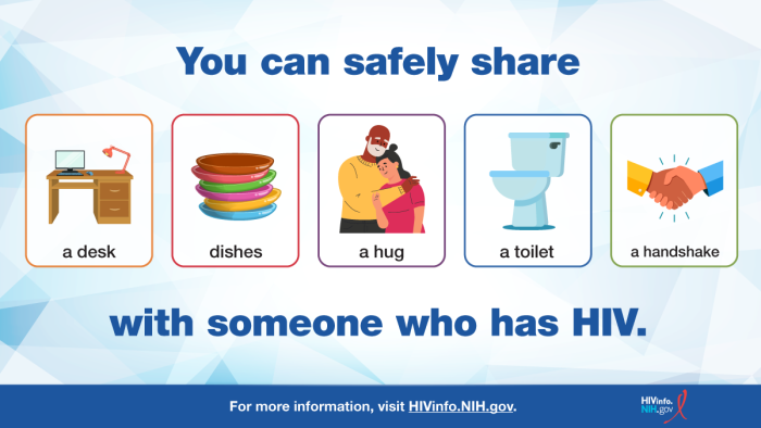 For accessible Infographic in PDF, please click on the Download link below. You can safely share with someone who has HIV.