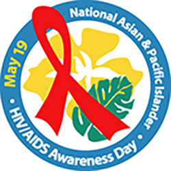 Día Nacional de Concientización sobre el VIH/SIDA entre los Asiáticos e Isleños del Pacífico logo