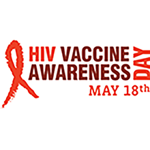 HIV Vaccine Awareness Day logo