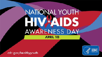 Día Nacional de Concientización sobre el VIH/SIDA entre los Jóvenes logo